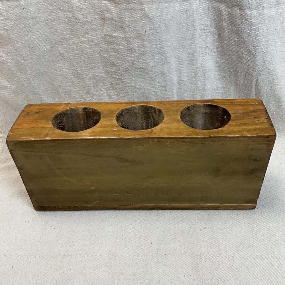 vintage wood sugar mold